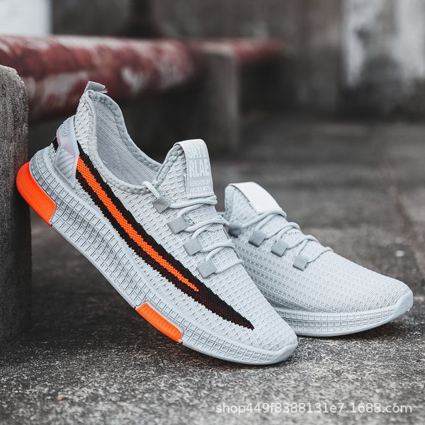 2021 spring and autumn men's shoes flying woven low single sports leisure breathable running trendy
2021 spring and autumn men's shoes flying woven low single sports leisure breathable running trendy