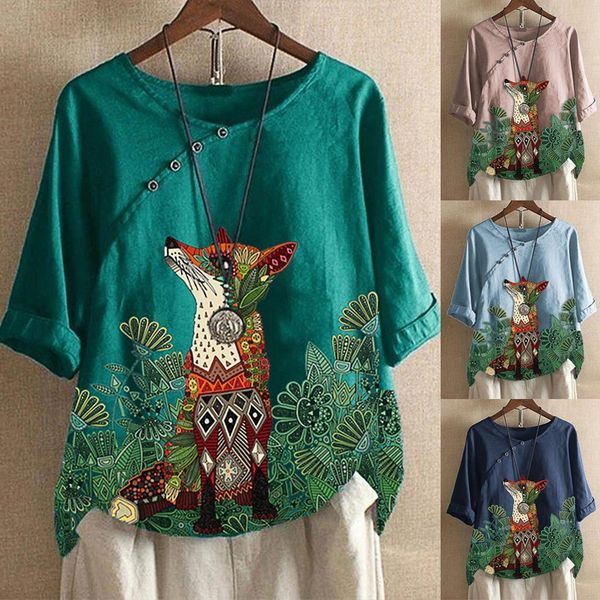 polyester harajuku tshirts loose womens t shirts cotton and linen animal print o neck shirt graphic, White
polyester harajuku tshirts loose womens t shirts cotton and linen animal print o neck shirt graphic, White