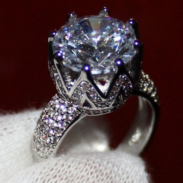 victoria wieck luxury jewelry 8ct solitaire 11mm white sapphire simulated diamond wedding rose gold crown band women rings gift 181 o2, Silver
victoria wieck luxury jewelry 8ct solitaire 11mm white sapphire simulated diamond wedding rose gold crown band women rings gift 181 o2, Silver