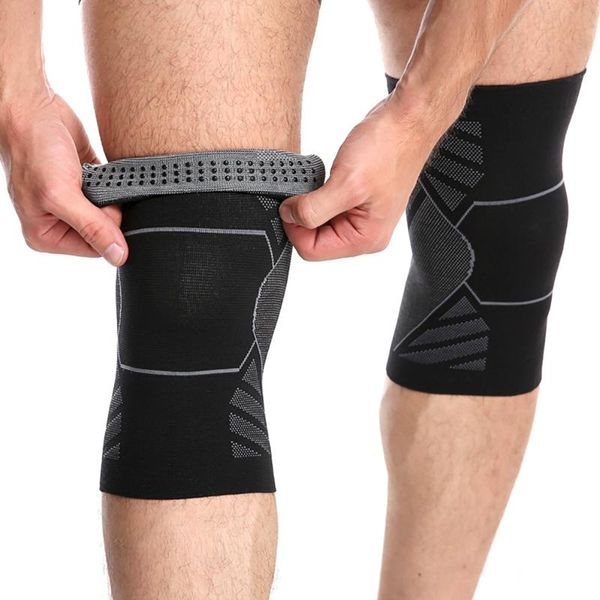 elbow & knee pads 1pc pad sleeve anti-slip elastic knitted leg support protector outdoor gym cycling basketball fitness sportswear accessory, Black;gray
elbow & knee pads 1pc pad sleeve anti-slip elastic knitted leg support protector outdoor gym cycling basketball fitness sportswear accessory, Black;gray