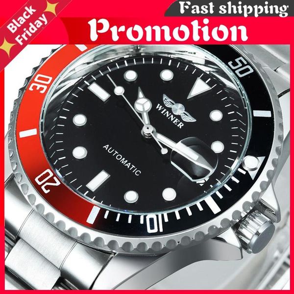 wristwatches fashion dress watches stainless steel automatic watch men date display classic sport style mechanical wristwatch, Slivery;brown
wristwatches fashion dress watches stainless steel automatic watch men date display classic sport style mechanical wristwatch, Slivery;brown