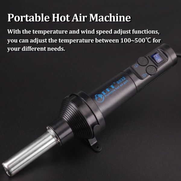 professional heat guns portable air gun constant temperature heaters handheld machine for mobilephone chip debonding maintenance
professional heat guns portable air gun constant temperature heaters handheld machine for mobilephone chip debonding maintenance