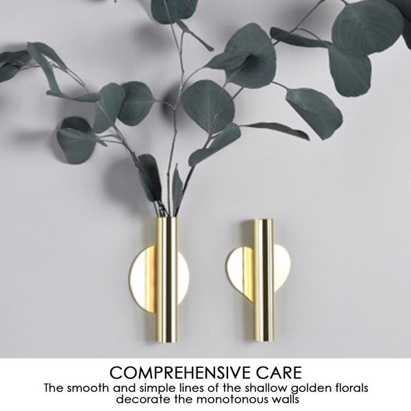vases 1pcs creative rose golden stainless steel vase wall holder flowerpot home wedding decoration for livingroom mirror
vases 1pcs creative rose golden stainless steel vase wall holder flowerpot home wedding decoration for livingroom mirror