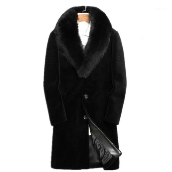 & winter 6xl men's thick long sleeve faux black coat outwear men parka jacket warm fur overcoat1 uooc
& winter 6xl men's thick long sleeve faux black coat outwear men parka jacket warm fur overcoat1 uooc