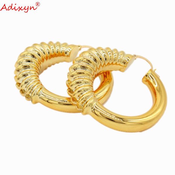 hoop & huggie adixyn fashion round rose gold color/copper hoops earrings for ladies women party gifts n032313, Golden;silver
hoop & huggie adixyn fashion round rose gold color/copper hoops earrings for ladies women party gifts n032313, Golden;silver