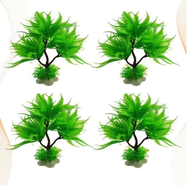 4pcs fish tank plant decor artificial grass aquarium water beautiful ornament mini landscape (green) decorations
4pcs fish tank plant decor artificial grass aquarium water beautiful ornament mini landscape (green) decorations