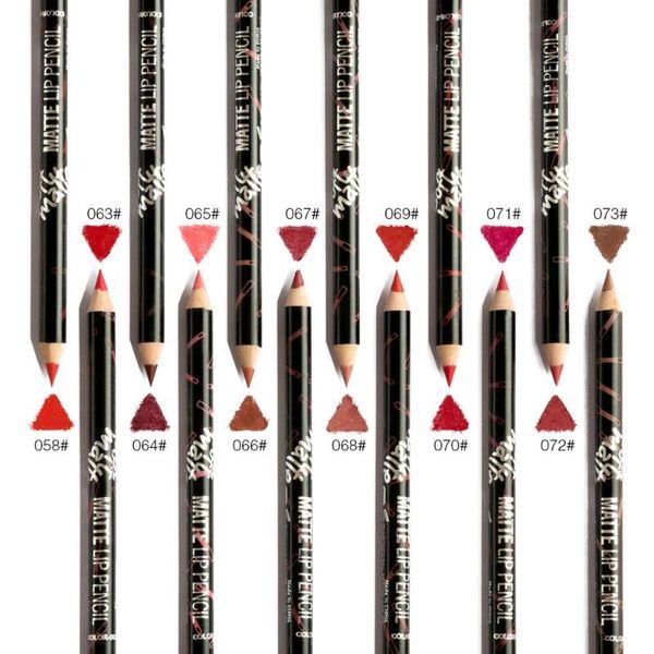 lip pencils 12 colors/set matte lipliner waterproof smooth colorful silk nude lipstick pen long lasting pigments makeup
lip pencils 12 colors/set matte lipliner waterproof smooth colorful silk nude lipstick pen long lasting pigments makeup