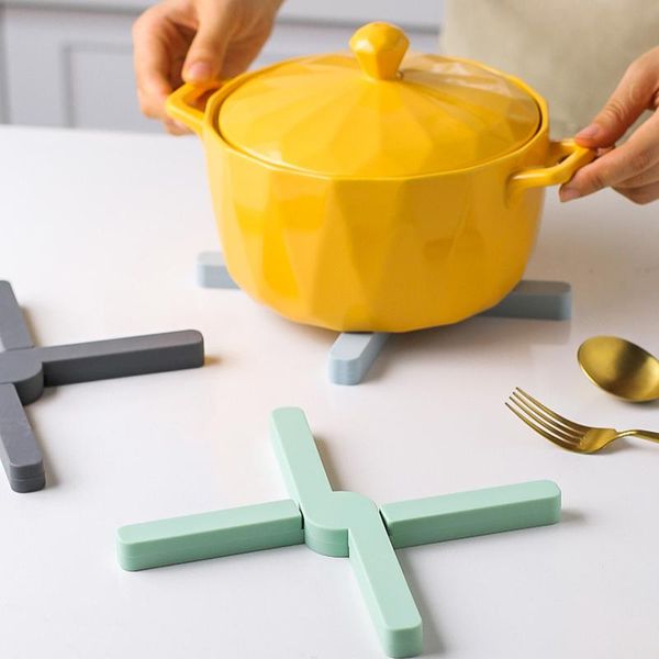 mats & pads foldable silicone pad potholder table mat household anti-scalding and heat-resistant creative dish pot kitchen tool
mats & pads foldable silicone pad potholder table mat household anti-scalding and heat-resistant creative dish pot kitchen tool