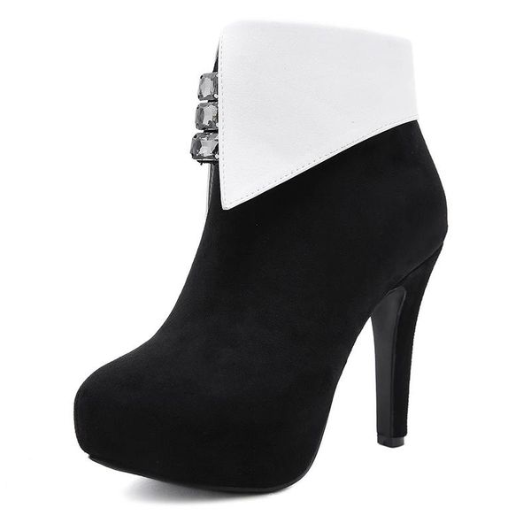 boots mrcave fashion classic women shoes thick high heel buckle ankle autumn winter ladies, Black
boots mrcave fashion classic women shoes thick high heel buckle ankle autumn winter ladies, Black