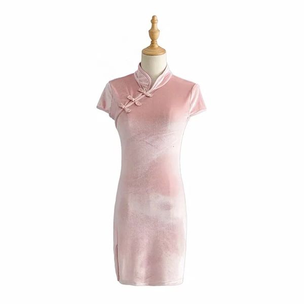 luxury casual dresses chine style dish button cheongsam women's spring 2021 stand collar side split veet drs, Black;gray
luxury casual dresses chine style dish button cheongsam women's spring 2021 stand collar side split veet drs, Black;gray