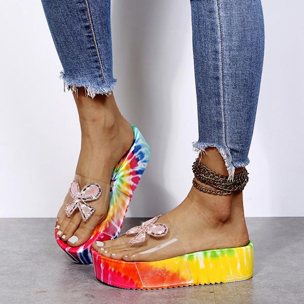 summer female platform slippers butterfly patchwork thick bottom slides fashion flat shoes pu casual women beach, Black
summer female platform slippers butterfly patchwork thick bottom slides fashion flat shoes pu casual women beach, Black