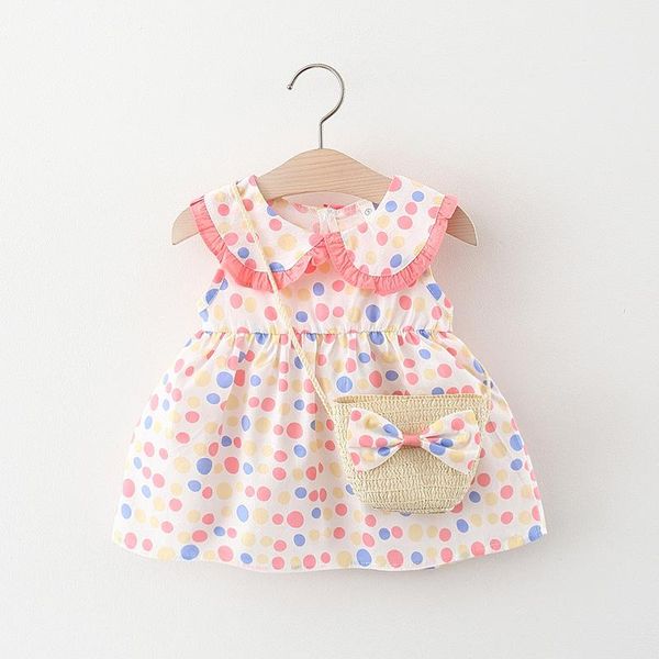 kids girls lapel print dress with bag girl's dresses, Red;yellow
kids girls lapel print dress with bag girl's dresses, Red;yellow