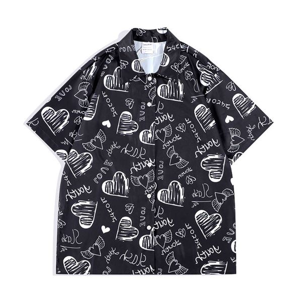 dresses hip hop love graffiti short men's brand street casual half sleeve shirt fashion, White;black
dresses hip hop love graffiti short men's brand street casual half sleeve shirt fashion, White;black