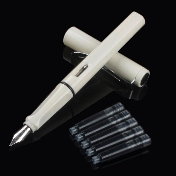 fountain pens jinhao 599 smooth white extra fine nib 0.5 pen luxury caneta ink for gift office supplies writing stationery
fountain pens jinhao 599 smooth white extra fine nib 0.5 pen luxury caneta ink for gift office supplies writing stationery