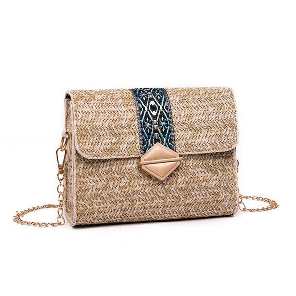women vintage bohemia straw messenger bag fashion versatile simple beach crossbody shoulder bags
women vintage bohemia straw messenger bag fashion versatile simple beach crossbody shoulder bags