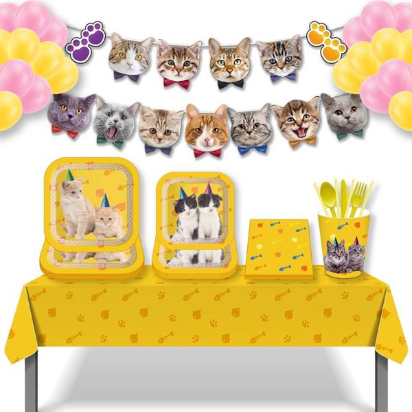 disposable dinnerware 8-guests cute pet cat dogs baby shower party theme tableware sets happy birthday plates cups napkins
disposable dinnerware 8-guests cute pet cat dogs baby shower party theme tableware sets happy birthday plates cups napkins