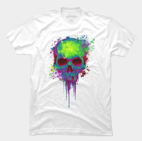 men's t-shirts est men fashion watercolor skull design t shirt novelty graffiti gentleman custom printed slim fit short sleeve tees, White;black
men's t-shirts est men fashion watercolor skull design t shirt novelty graffiti gentleman custom printed slim fit short sleeve tees, White;black