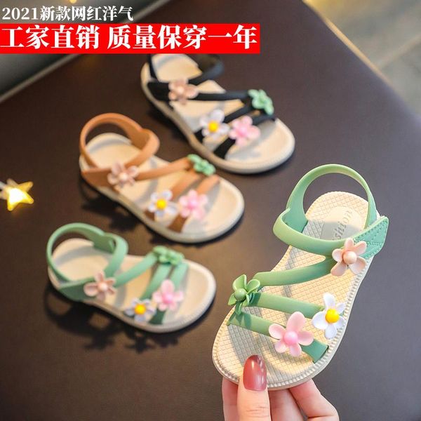 sandals girls flowers sweet and soft children's beach shoes children summer floral princess fashion cute high quality, Black;red
sandals girls flowers sweet and soft children's beach shoes children summer floral princess fashion cute high quality, Black;red