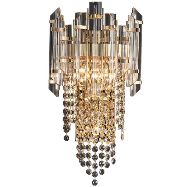 wall lamp light luxury crystal living room tv background staircase bedroom bedside simple
wall lamp light luxury crystal living room tv background staircase bedroom bedside simple