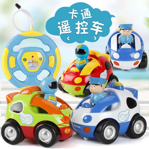 electric/rc car children's cartoon baby toy police car fall resistant with music and light boy electric remote control model
electric/rc car children's cartoon baby toy police car fall resistant with music and light boy electric remote control model