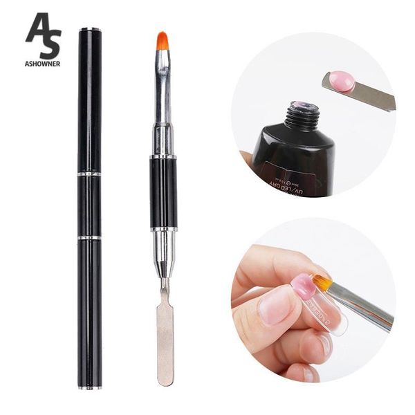 nail brushes 1pcs dual ended art acrylic uv gel extension builder flower painting pen brush remover spatula stick manicure tools, Yellow
nail brushes 1pcs dual ended art acrylic uv gel extension builder flower painting pen brush remover spatula stick manicure tools, Yellow
