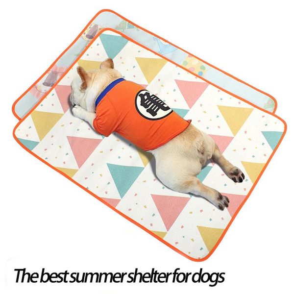 kennels & pens summer pet cool down mat breathable pets bed sleep cooling heat dissipation for dogs cats kennel silk
kennels & pens summer pet cool down mat breathable pets bed sleep cooling heat dissipation for dogs cats kennel silk