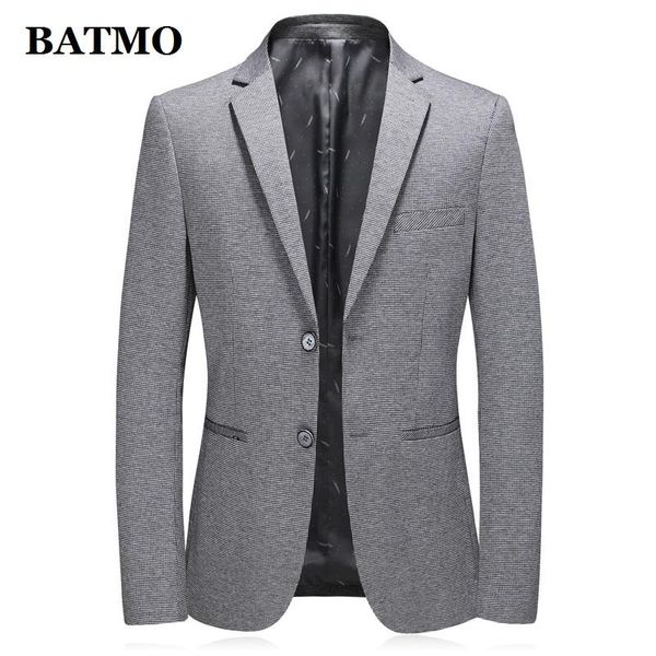 men's suits & blazers batmo 2021 arrival spring plaid casual grey blazer men,men's jackets,c655, White;black
men's suits & blazers batmo 2021 arrival spring plaid casual grey blazer men,men's jackets,c655, White;black