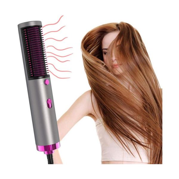 electric hair brushes dryer with straightener, ion + damage protection, 3-level salon
electric hair brushes dryer with straightener, ion + damage protection, 3-level salon