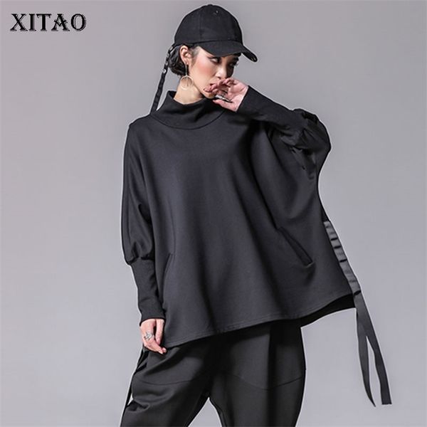 xitao bandage women t shirts plus size casual batwing sleeve turtleneck split streetwear women clothes korean new xww2955 210401, White
xitao bandage women t shirts plus size casual batwing sleeve turtleneck split streetwear women clothes korean new xww2955 210401, White