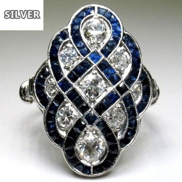 cluster rings 925 anillos silver vintage white stone for women ring dark blue enamel. epoxy luxury jewelry bague femme girl mujer, Golden;silver
cluster rings 925 anillos silver vintage white stone for women ring dark blue enamel. epoxy luxury jewelry bague femme girl mujer, Golden;silver