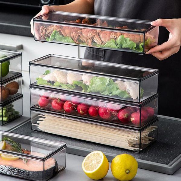 storage bottles & jars 4# home plastic transparent box refrigerator fruit crisper kitchen lid sealed er
storage bottles & jars 4# home plastic transparent box refrigerator fruit crisper kitchen lid sealed er