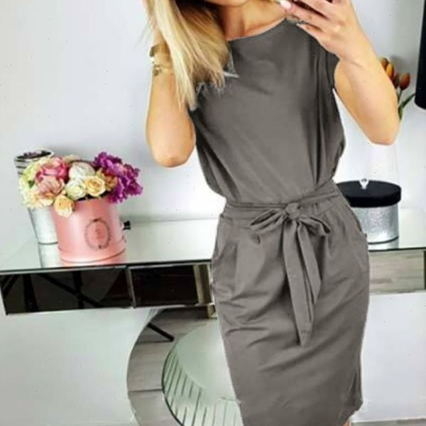 dress women womens lace up casual pocket summer ladies short sleeve evening party mini vestido de mujer ropa, Black;gray
dress women womens lace up casual pocket summer ladies short sleeve evening party mini vestido de mujer ropa, Black;gray
