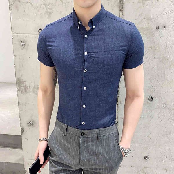 men's casual shirts men summer solid short sleeve shirt slim fit all match gentlemen business formal wear prom tuxedo 3xl- 6qq1, White;black
men's casual shirts men summer solid short sleeve shirt slim fit all match gentlemen business formal wear prom tuxedo 3xl- 6qq1, White;black
