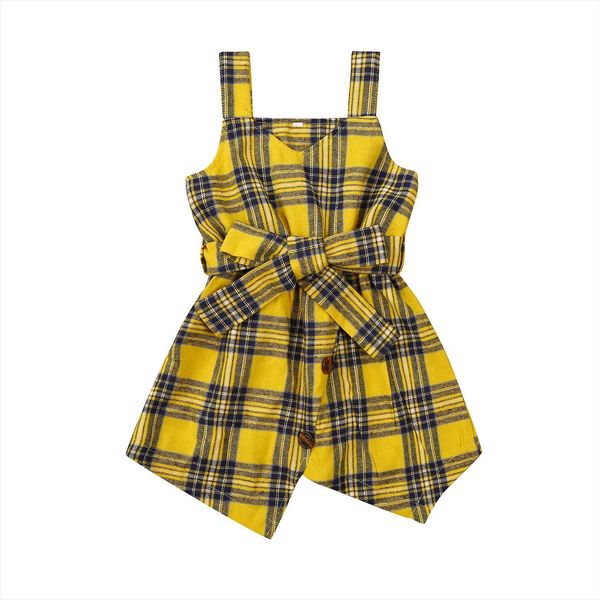 little girls summer casual suspender girl dresses fashion plaid v neck bandage a line princess 2 7t, Red;yellow
little girls summer casual suspender girl dresses fashion plaid v neck bandage a line princess 2 7t, Red;yellow
