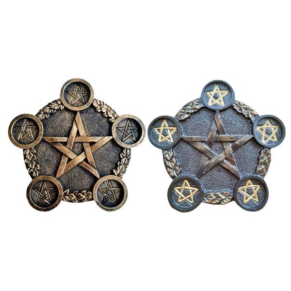 decorative objects & figurines resin candle holder astrology pentacle altar plate divination props candlestick witchcraft supplies table ene
decorative objects & figurines resin candle holder astrology pentacle altar plate divination props candlestick witchcraft supplies table ene