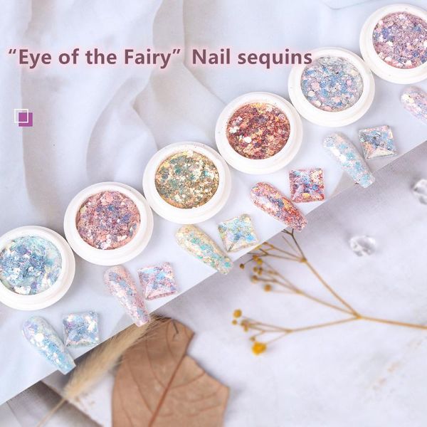 nail glitter 6 colors mix hexagon fairy pupil powder sequins set ultra-thin sparkles flake decoration art, Silver;gold
nail glitter 6 colors mix hexagon fairy pupil powder sequins set ultra-thin sparkles flake decoration art, Silver;gold