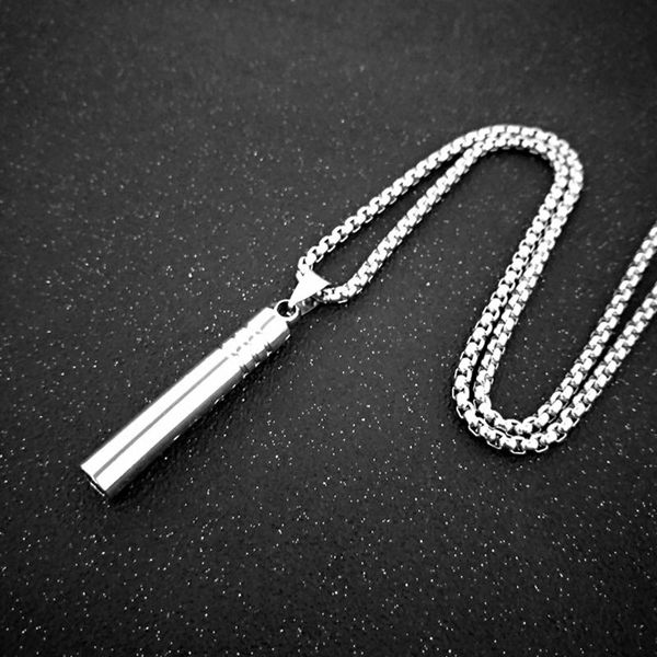 personality whistle pendant necklace for fashion titanium steel irregular sweater chain gothic design jewelry vintage necklaces, Silver
personality whistle pendant necklace for fashion titanium steel irregular sweater chain gothic design jewelry vintage necklaces, Silver