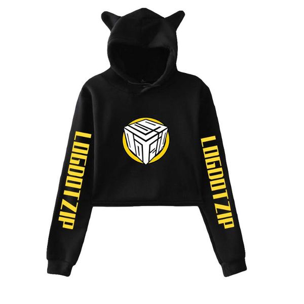 women's hoodies & sweatshirts logdotzip cat ear women long sleeve cropped sweatshirt fashion cute streetwear crop, Black
women's hoodies & sweatshirts logdotzip cat ear women long sleeve cropped sweatshirt fashion cute streetwear crop, Black