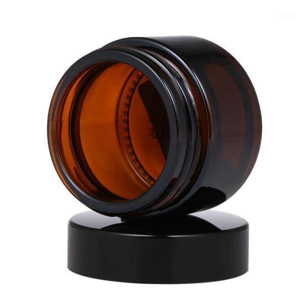 storage bottles & jars 5pcs 5g 10g 15g 20g 30g 50g amber glass cosmetics with white inner liners and black lids cream container pot
storage bottles & jars 5pcs 5g 10g 15g 20g 30g 50g amber glass cosmetics with white inner liners and black lids cream container pot
