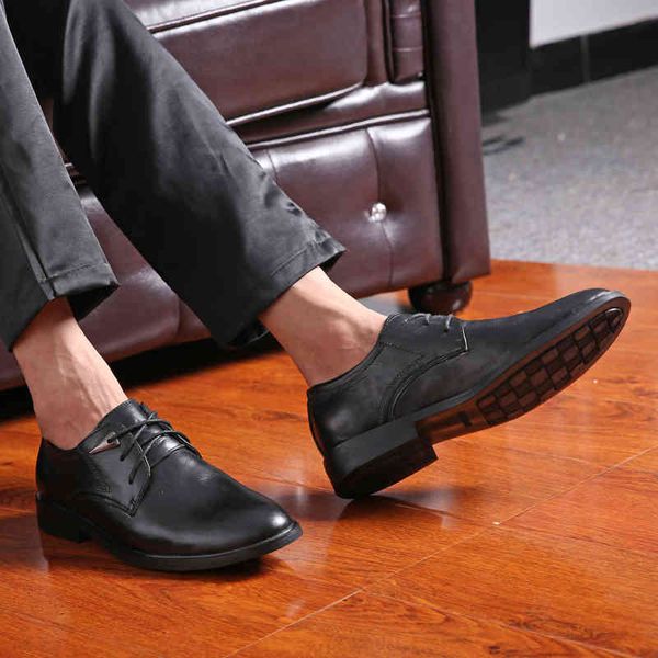 dress shoes 2021 fashion business men classic gunine leather oxfords 's suits lace-up comfortable 9abi, Black
dress shoes 2021 fashion business men classic gunine leather oxfords 's suits lace-up comfortable 9abi, Black