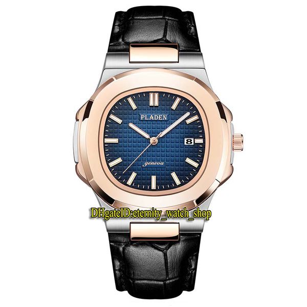 pladen eternity m003 leisure ultrathin th 8mm mens watches grid pattern blue date dial quartz movement men watch steel case two tone bezel l, Slivery;brown
pladen eternity m003 leisure ultrathin th 8mm mens watches grid pattern blue date dial quartz movement men watch steel case two tone bezel l, Slivery;brown