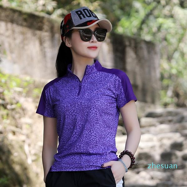 outdoor t-shirts summer women clothes short sleeve sports golf hiking running t shirt breathable elastic quick dry printing stand collar, Gray;blue
outdoor t-shirts summer women clothes short sleeve sports golf hiking running t shirt breathable elastic quick dry printing stand collar, Gray;blue