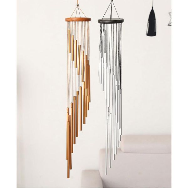 wind chimes rotating holiday gifts outdoor nordic style mental 18 pipe spinner decorative objects & figurines
wind chimes rotating holiday gifts outdoor nordic style mental 18 pipe spinner decorative objects & figurines