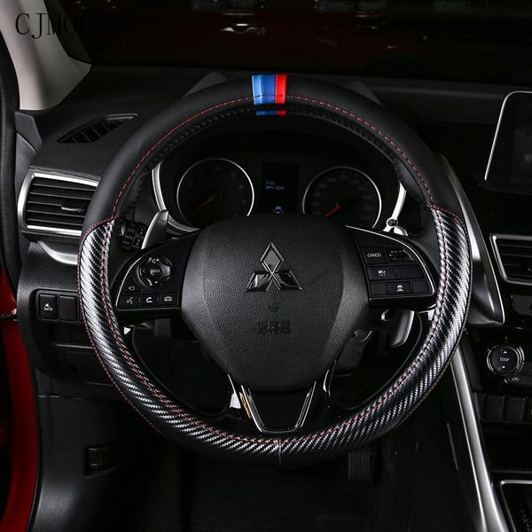 steering wheel covers fit for mitsubishi asx pajero pinin sport eclipse high-quality leather cover 15 inch/38cm car accessories
steering wheel covers fit for mitsubishi asx pajero pinin sport eclipse high-quality leather cover 15 inch/38cm car accessories