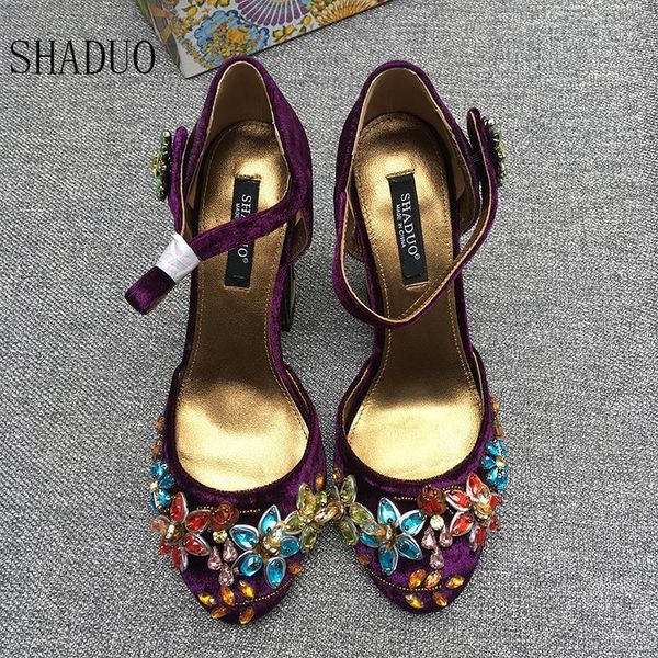 women genuine leather retro trend diamond velvet high heels large size single shoes luxury wedding 10cm dress1, Black
women genuine leather retro trend diamond velvet high heels large size single shoes luxury wedding 10cm dress1, Black
