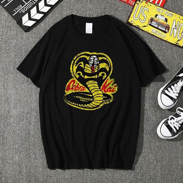 karate kid cobra kai graphic mens cute tee male classic 100% cotton, White;black
karate kid cobra kai graphic mens cute tee male classic 100% cotton, White;black