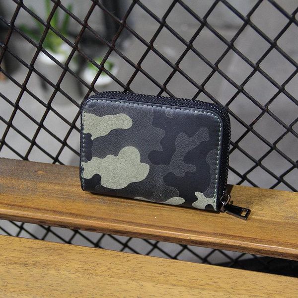 card holders pu camouflage holder fashion business rfid zipper coin wallet id bank case male purse, Brown;gray
card holders pu camouflage holder fashion business rfid zipper coin wallet id bank case male purse, Brown;gray