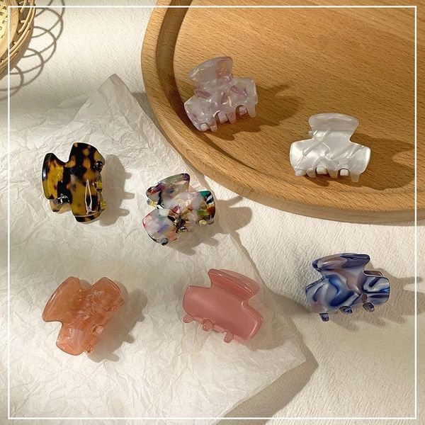hair accessories women retro leopard acetate small clips claw clip hairpins girl bangs gradient modeling, Slivery;white
hair accessories women retro leopard acetate small clips claw clip hairpins girl bangs gradient modeling, Slivery;white
