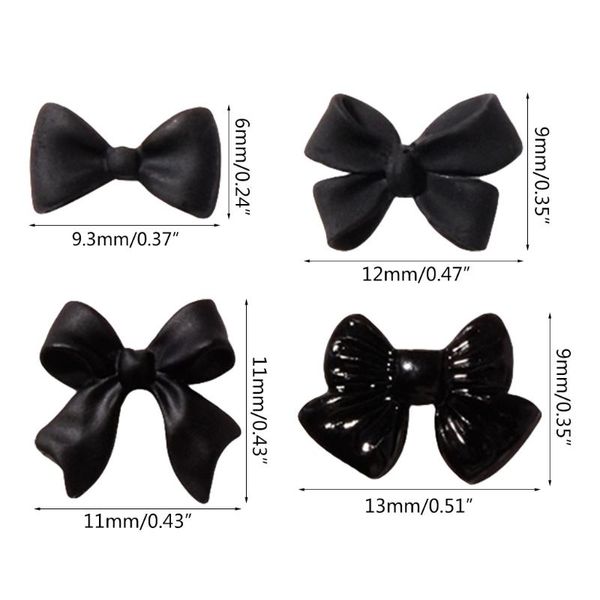 nail art decorations r3mf 50pcs/pack cute bowknot 3d resin ribbon simple manicure accessories diy crafts supplies, Silver;gold
nail art decorations r3mf 50pcs/pack cute bowknot 3d resin ribbon simple manicure accessories diy crafts supplies, Silver;gold