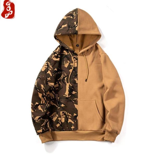 men's hoodies & sweatshirts brand 2021 autumn winter spliced hoodie camouflage casual men fleece warm drop, Black
men's hoodies & sweatshirts brand 2021 autumn winter spliced hoodie camouflage casual men fleece warm drop, Black